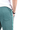 TRN Green Summer Jogger Stripe Shorts