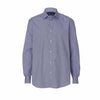 TRG Men's Navy Jacquard Limited Editions Australian Cotton Shirt