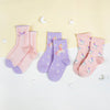 CRM Unicorn Pink & Purple 3 Piece Socks Set 9271