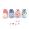 YB Snake Design Lavander Antislip Socks 8067