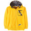 L&S Skate Board Yellow Zipper Hoodie 643