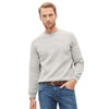 CORT Quilted Neck Sweatshirt Light Grey