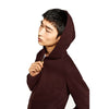 ZR Man Burgandi Zipper with Hood