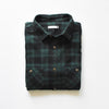 TRG Green Check Casual Shirt