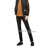 ZR Man Black Stretch Denim Skinny Fit