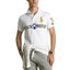 Men Big Pony Black Watch Polo White