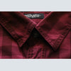 Two Tone Slim Fit Burgundy Casual Shirt 8886