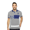 U.S Polo Assn Slim Fit Color Block Grey Polo Shirt