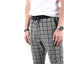 BRK Checkered Black Trouser