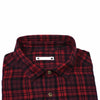 TRG Red and Black Casual Shirt