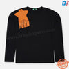 UTD Colors Velvet Mustard Star Black T Shirt 10401