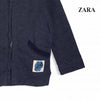 ZR Basic Velor Blue Jacket With Hood