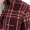 SPF Check Shirt Maroon