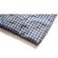 SOL White Collar Dark Blue Small Check Cotton Casual Shirt