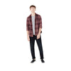 SPF Check Shirt Maroon