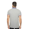 US Polo Assn. Grey Polo with Blue Collar