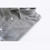 NXT Chambray Pure Cotton Slim Fit Silver Casual Shirt