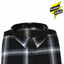 KA Black and White Check Casual Shirt 8858