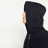 ZR Man Navy Blue Zipper with Hood