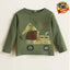 MNG Digger Crane Green Full Sleeves Tshirt 1202