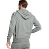 DVS Men's Grey Zipper With Hoodies