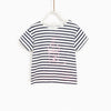 ZR Blue and White Stripe I Want t Shirt