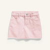 OL NVY Rough Bottom Pink Denim Skirt 4476