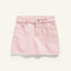 OL NVY Rough Bottom Pink Denim Skirt 4476