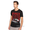 ZEE Black Hit The Road Round Neck T-Shirt