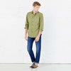 SPField Double Pocket Green Casual Shirt