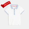 OB Contrast Collar White Sleek Polo 4701