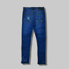 GES Dark Blue Skinny Ribbed Denim 6108