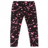 L&S Pink Paint Dots Legging Navy Blue Legging 390