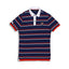 U.S Polo Assn. Blue and Red Stripe Polo