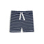 Bab CLB White Stripe Navy Blue Shorts