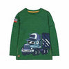 MC Green Dude Truck Printed Shirt 534