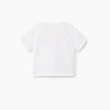 MGO Petite But Fierce White Heart T-shirt