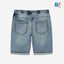 JP Dotted Cord Light Blue Light Weight Denim Short 9297