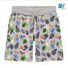 ORCH Leaves Grey Shorts 9043