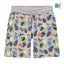 ORCH Leaves Grey Shorts 9043
