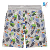 ORCH Leaves Grey Shorts 9043