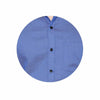 ARO Blue Solid Slim Fit Formal Shirt