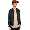 ZR Man Zip Bomber Jacket Black