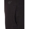 4F Jet Black Knit Shorts Fleece