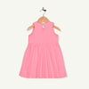 PEP Baby Sleeveless Neon Pink Frock