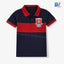 B.X Stripes Navy Blue New York Polo Club 9519