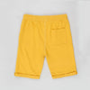 Blb Clb Plain Mustard Terry Shorts 8840