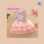 HN Bottom Frill Sequin Peach Fairy Frock 9250