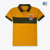 B.X New York Badge Mustered & Olive Green Polo 9520