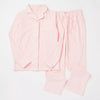 MAX Front Bottom Pink & White Stripes Fleece Two Piece Trouser Set 10234